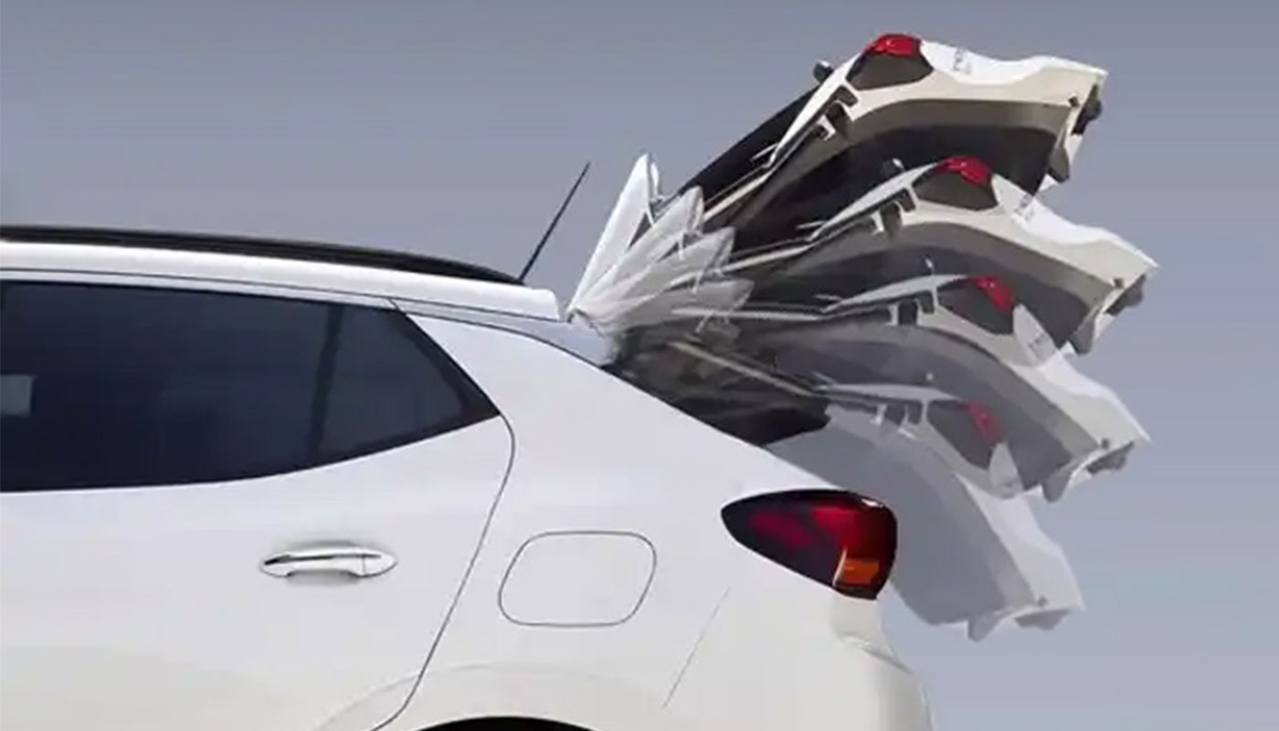 محرك كهربائي لباب الصندوق الخلفي